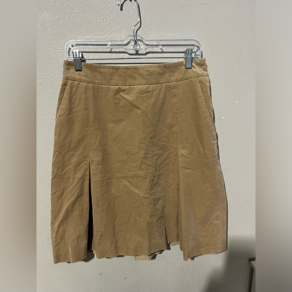 VTG 90s Brooks Brothers Womens 6 Corduroy Knee Straight‎ Skirt Lagenlook